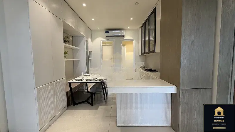 1-Bedroom Luxury Apartment (Sea Facing, 2 Bath, Suite 72) at HMR Waterfront For Sale in DHA Phase 8 Karachi — Photograph 8