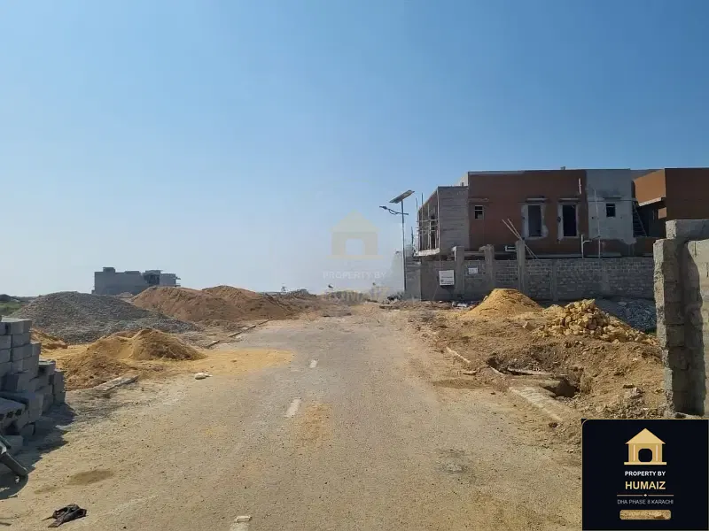 300 Sq. Yd. Residential Plot (Parcel 8) in Khayaban-e-Sahil For Sale in DHA Phase 8 Karachi — Property by Humaiz Architectural Asset