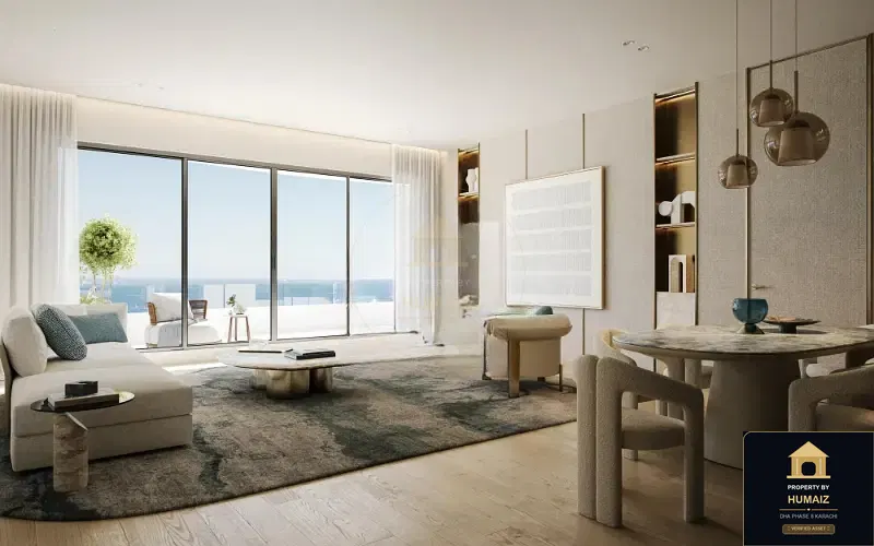 4-Bedroom Luxury Apartment (Sea Facing, 4 Bath, Suite 12) at Coral Towers For Sale in DHA Phase 8 Karachi — Photograph 8