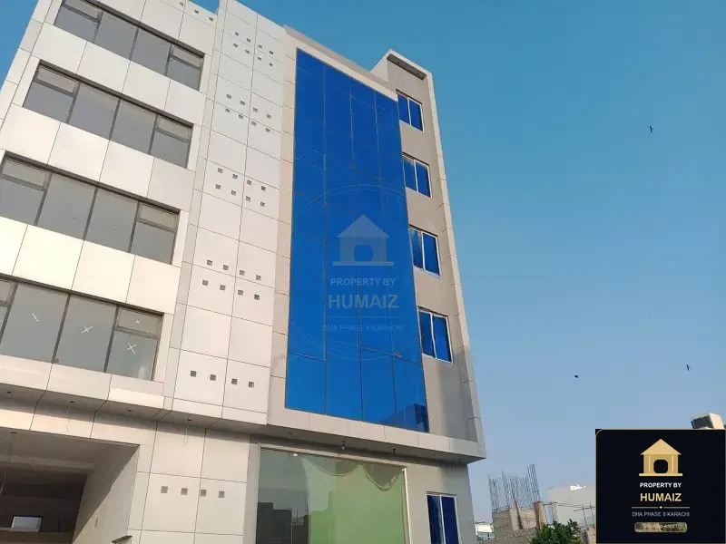 117 Sq. Yd. Corporate Office Space (Boulevard Facing, 1 Bath, Unit 1) in Khayaban-e-Shaheen For Rent in DHA Phase 8 Karachi — Photograph 3