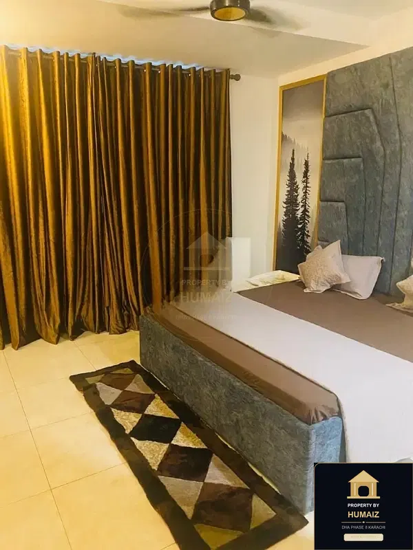 2-Bedroom Luxury Apartment (Sea Facing, 3 Bath, Suite 11) at Pearl Towers For Rent in DHA Phase 8 Karachi — Photograph 7