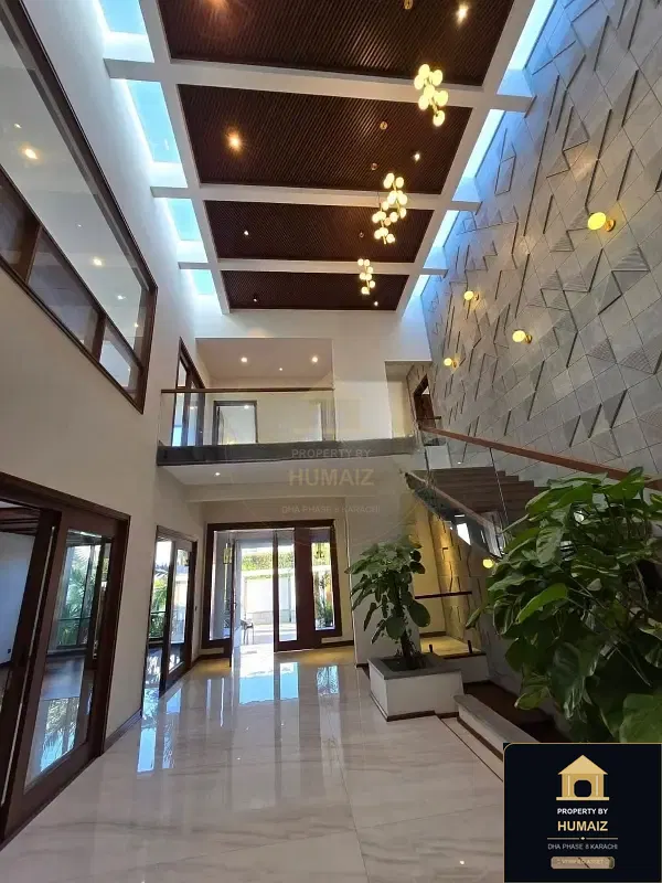 1,000 Sq. Yd. 6-Bedroom Luxury Villa (Private Pool, 6 Bath, Residence 10) in Zone A For Sale in DHA Phase 8 Karachi — Photograph 2