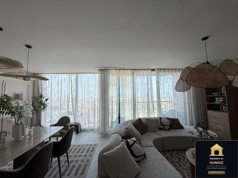 1-Bedroom Luxury Apartment (Sea Facing, 2 Bath, Suite 37) at HMR Waterfront For Sale in DHA Phase 8 Karachi — Photograph 4