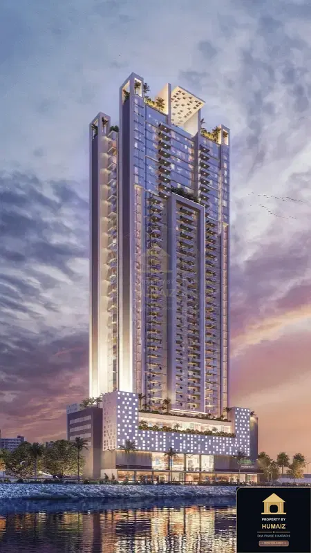 4-Bedroom Luxury Apartment (Private Pool, 4 Bath, Suite 1) at Tower A For Sale in DHA Phase 8 Karachi — Photograph 22