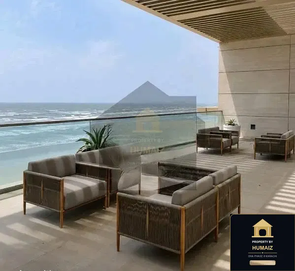 3-Bedroom Luxury Apartment (Sea Facing, 5 Bath, Suite 36) at Pearl Towers For Rent in DHA Phase 8 Karachi — Photograph 6
