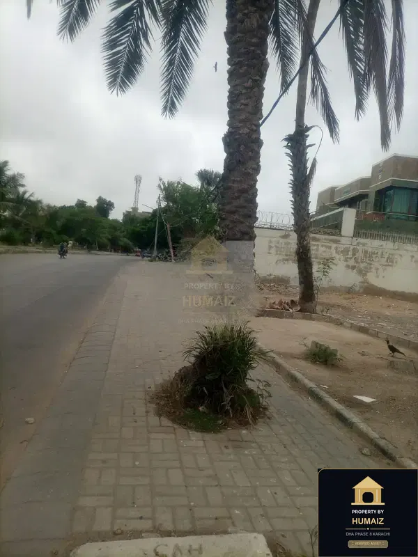 500 Sq. Yd. Residential Plot (West Open, Parcel 47) in Zone B For Sale in DHA Phase 8 Karachi — Property by Humaiz Architectural Asset