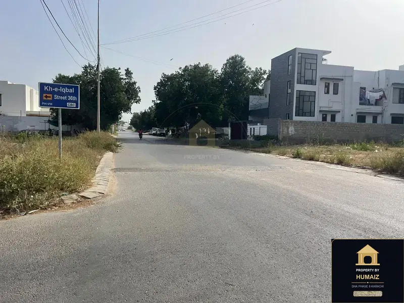 2,000 Sq. Yd. Residential Plot (Boulevard Facing, Parcel 6) in Zone A For Sale in DHA Phase 8 Karachi — Photograph 9