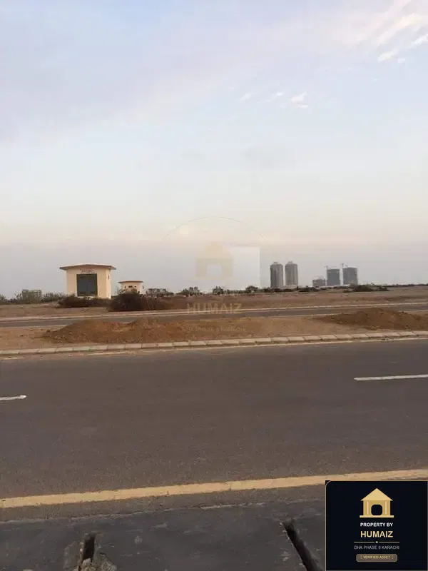 300 Sq. Yd. Commercial Plot (Parcel 4) on Beach Avenue For Sale in DHA Phase 8 Karachi — Property by Humaiz Architectural Asset