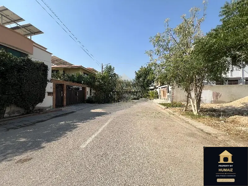 500 Sq. Yd. Residential Plot (West Open, Parcel 2) on Zulfiqar Commercial For Sale in DHA Phase 8 Karachi — Photograph 3