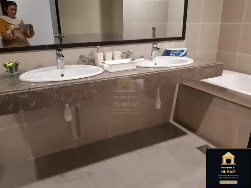 2-Bedroom Luxury Apartment (Basement, 4 Bath, Suite 24) at Coral Towers For Sale in DHA Phase 8 Karachi — Photograph 5
