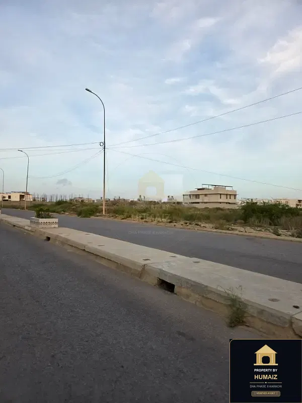 500 Sq. Yd. Residential Plot (Corner, Parcel 3) in Khayaban-e-Sahil For Sale in DHA Phase 8 Karachi — Property by Humaiz Architectural Asset