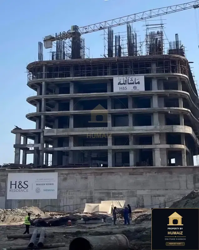 1-Bedroom Luxury Apartment (Sea Facing, 2 Bath, Suite 103) at HMR Waterfront For Sale in DHA Phase 8 Karachi — Photograph 2