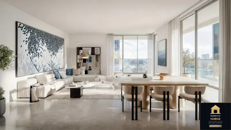 4-Bedroom Luxury Apartment (Sea Facing, 4 Bath, Suite 13) at Coral Towers For Sale in DHA Phase 8 Karachi — Photograph 10
