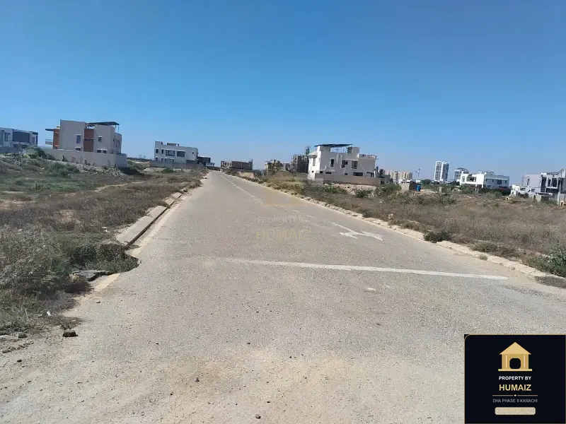 1,000 Sq. Yd. Residential Plot (Parcel 5) in Zone C For Sale in DHA Phase 8 Karachi — Property by Humaiz Architectural Asset