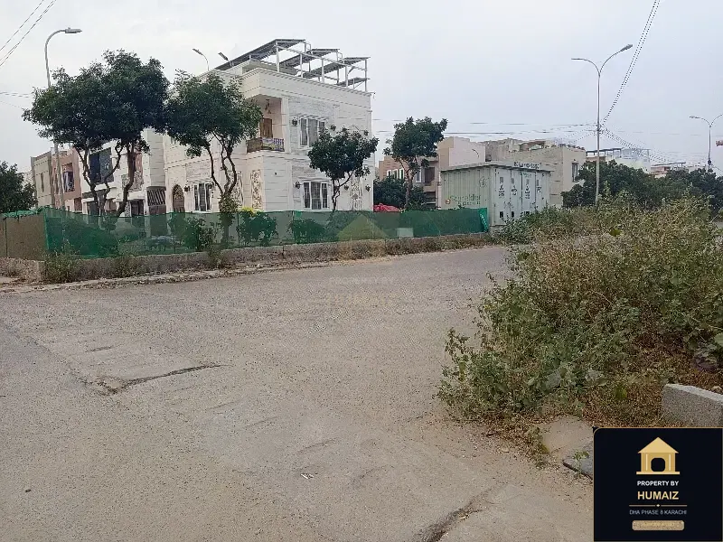 1,000 Sq. Yd. Residential Plot (West Open, Parcel 2) in Khayaban-e-Shujaat For Sale in DHA Phase 8 Karachi — Photograph 4