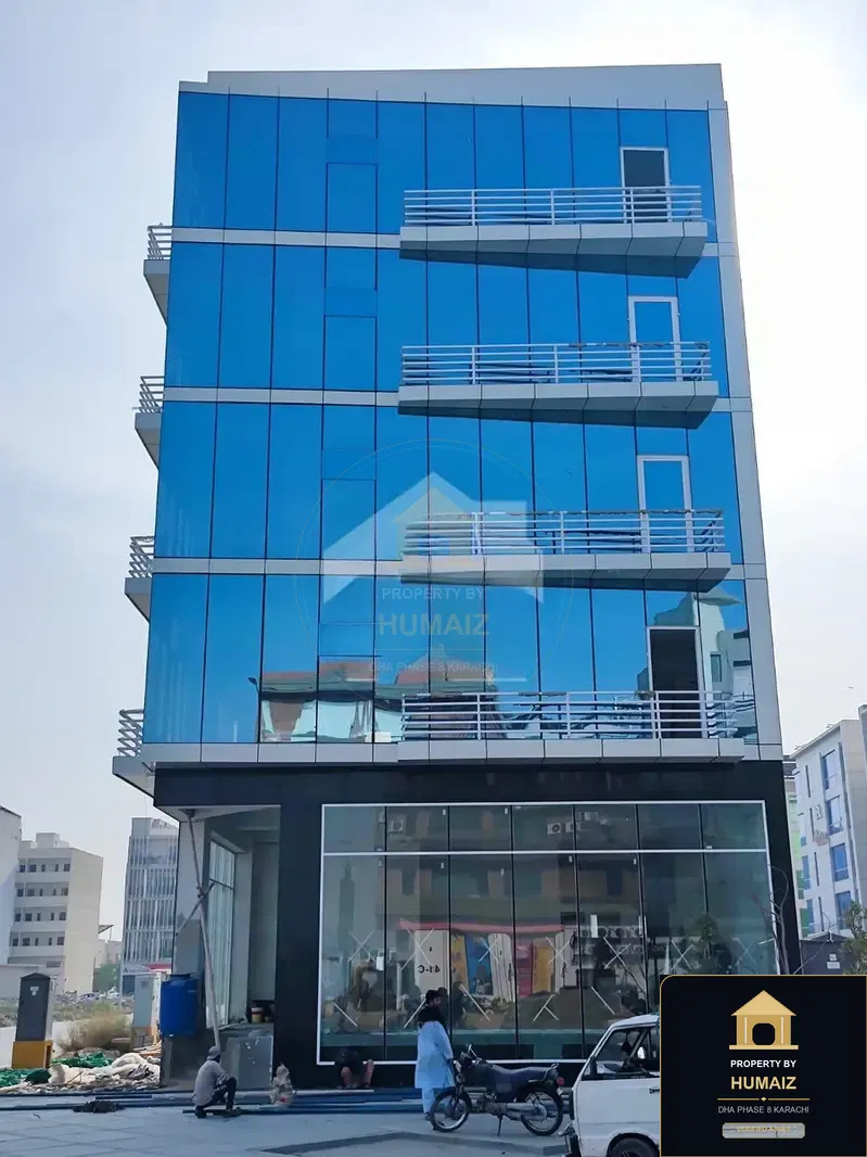 233 Sq. Yd. Corporate Office Space (Boulevard Facing, Unit 4) on Al-Murtaza Commercial For Rent in DHA Phase 8 Karachi — Photograph 2