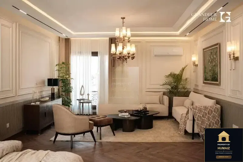 1,000 Sq. Yd. 6-Bedroom Luxury Villa (Private Pool, 6 Bath, Residence 17) in Zone A For Sale in DHA Phase 8 Karachi — Photograph 17