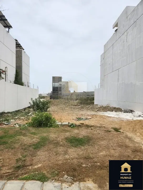 500 Sq. Yd. Residential Plot (West Open, Parcel 1) in Khayaban-e-Tipu Sultan For Sale in DHA Phase 8 Karachi — Property by Humaiz Architectural Asset