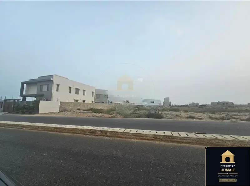 1,000 Sq. Yd. Residential Plot (West Open, Parcel 12) in Zone A For Sale in DHA Phase 8 Karachi — Photograph 2
