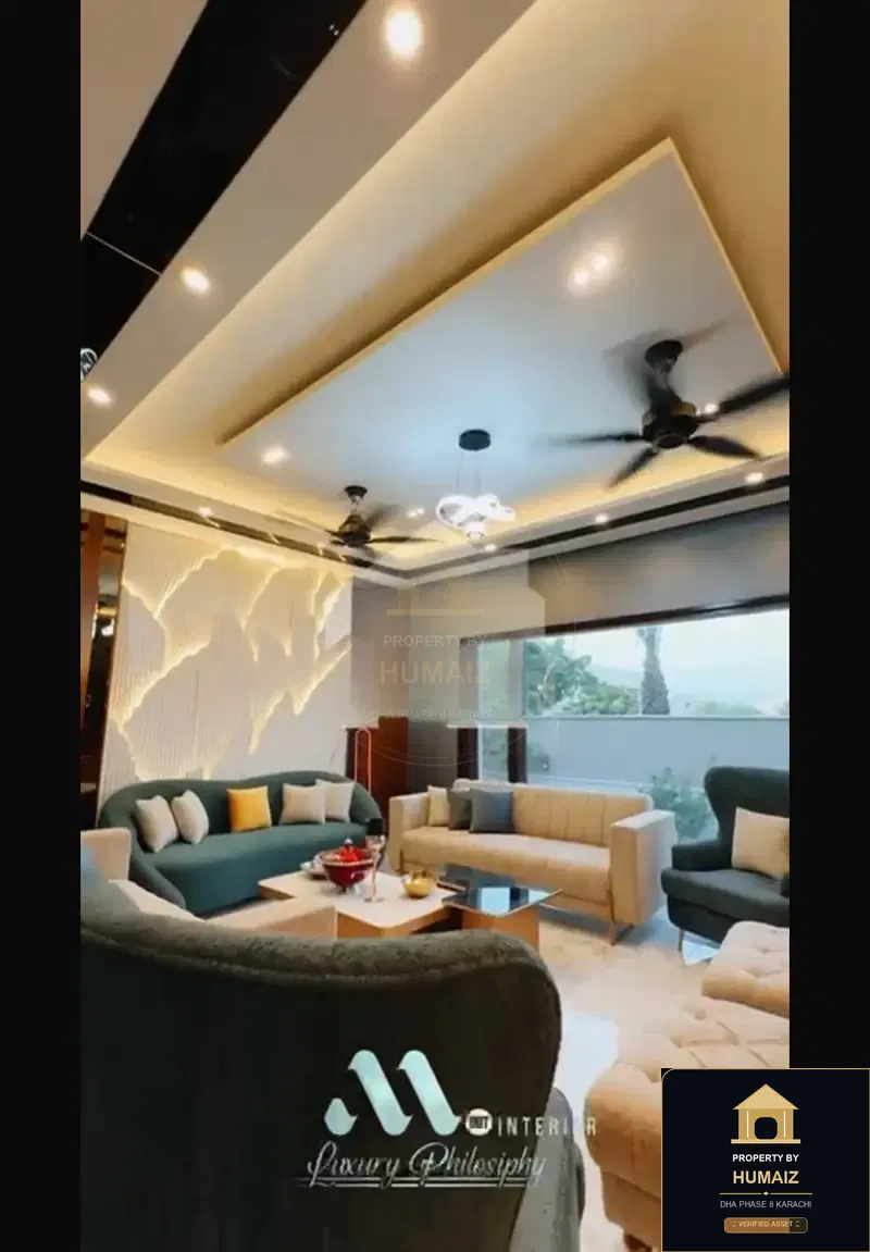 1,000 Sq. Yd. 9-Bedroom Luxury Villa in DHA Phase 8 For Sale in DHA Phase 8 Karachi — Photograph 8