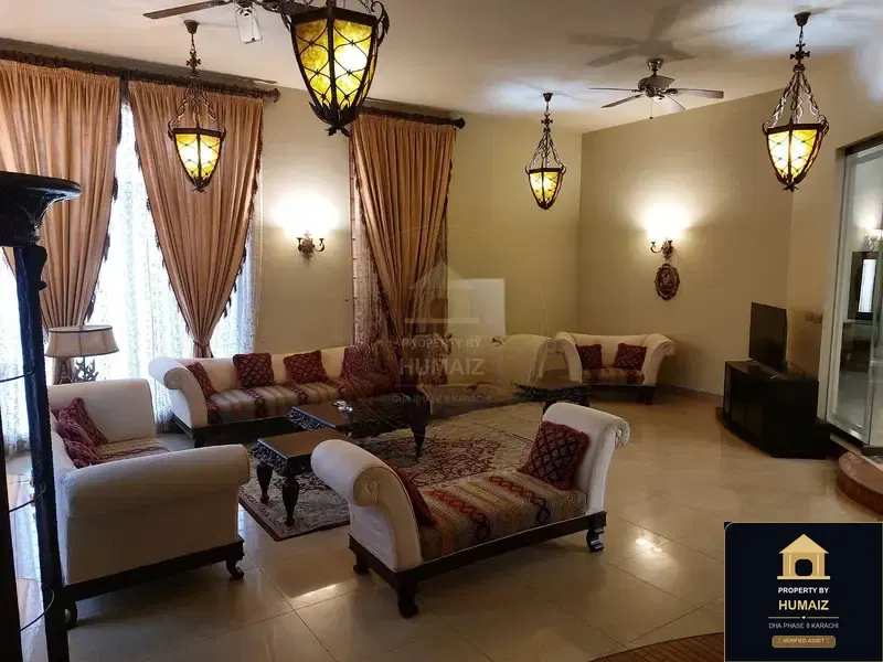 1,000 Sq. Yd. 6-Bedroom Luxury Villa (6 Bath, Residence 2) in Zone A For Rent in DHA Phase 8 Karachi — Photograph 13