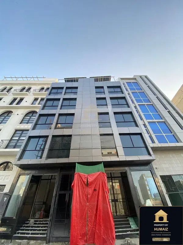 222 Sq. Yd. Commercial Retail Shop (Basement, 4 Bath, Unit 1) on Al-Murtaza Commercial For Rent in DHA Phase 8 Karachi — Photograph 2