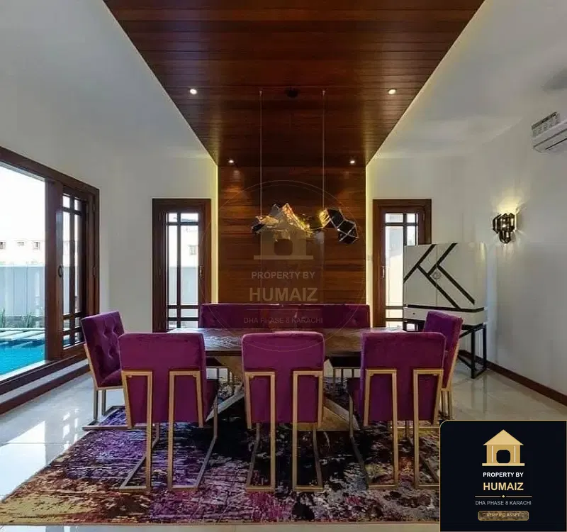 3,000 Sq. Yd. 8-Bedroom Luxury Villa (Private Pool, 7 Bath, Residence 3) in DHA Phase 8 For Sale in DHA Phase 8 Karachi — Photograph 3