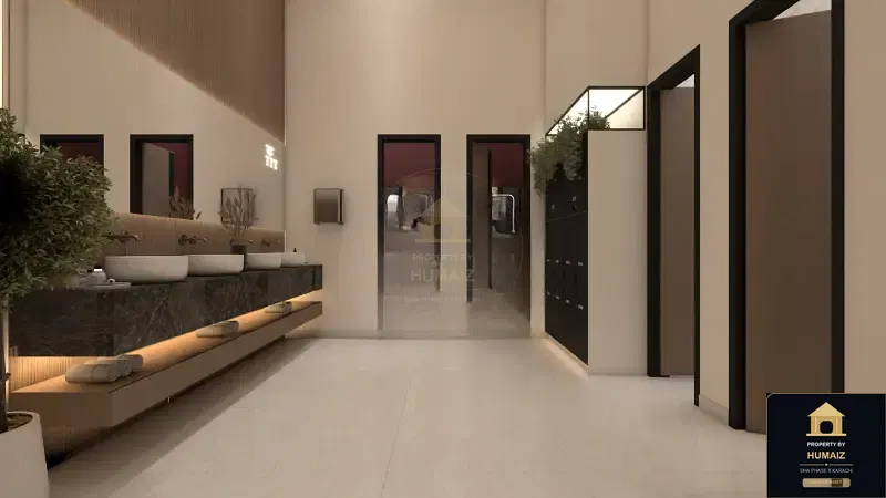 1-Bedroom Luxury Apartment at Tower D For Sale in DHA Phase 8 Karachi — Photograph 12