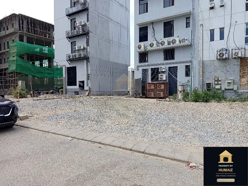 100 Sq. Yd. Commercial Plot (Parcel 8) on Zulfiqar Commercial For Sale in DHA Phase 8 Karachi — Photograph 3