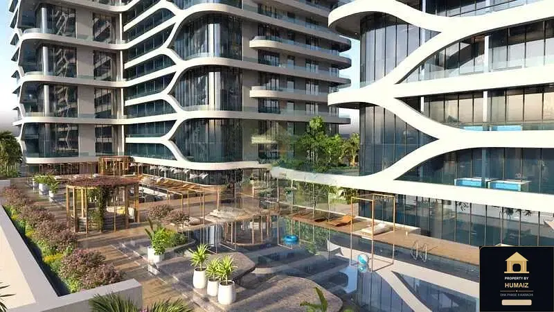 6-Bedroom Luxury Apartment at HMR Waterfront For Sale in DHA Phase 8 Karachi — Property by Humaiz Architectural Asset