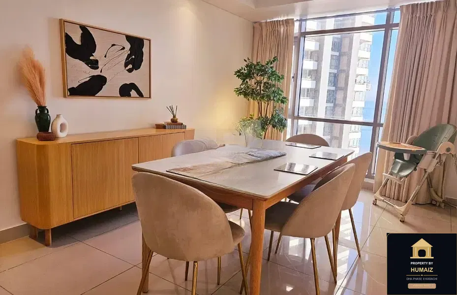 3-Bedroom Luxury Apartment (Sea Facing, Suite 14) at Reef Towers For Rent in DHA Phase 8 Karachi — Photograph 5