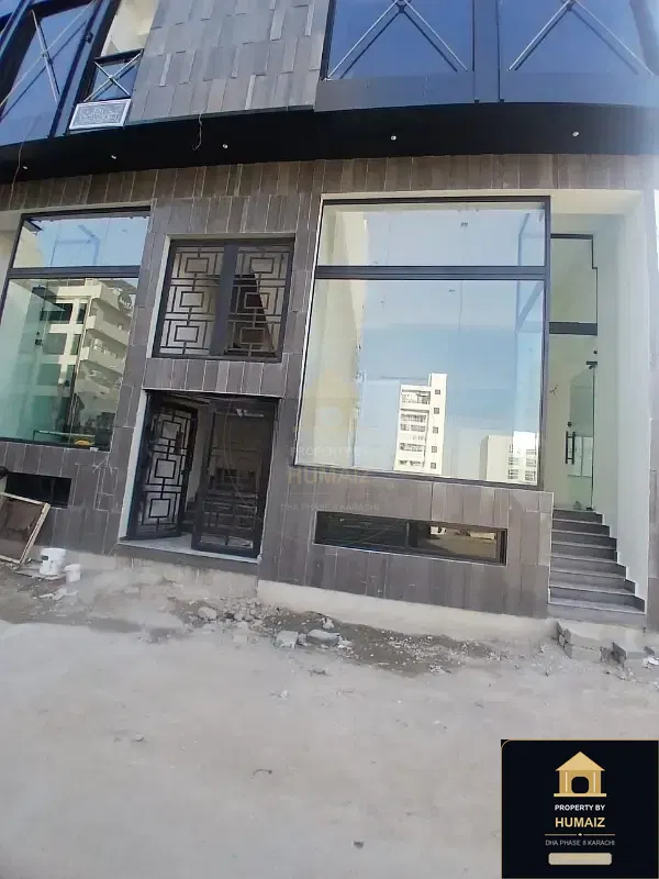 100 Sq. Yd. Commercial Retail Shop (Boulevard Facing, Unit 1) on Zulfiqar Commercial For Rent in DHA Phase 8 Karachi — Photograph 5