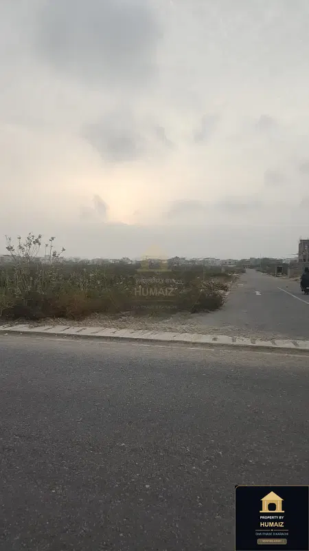 500 Sq. Yd. Residential Plot (West Open, Parcel 2) in Khayaban-e-Shujaat For Sale in DHA Phase 8 Karachi — Property by Humaiz Architectural Asset