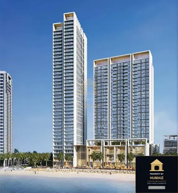 2-Bedroom Luxury Apartment (Sea Facing, 3 Bath, Suite 9) at Emaar Oceanfront For Sale in DHA Phase 8 Karachi — Photograph 2