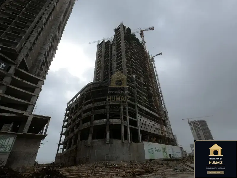1-Bedroom Luxury Apartment (Private Pool, 2 Bath, Suite 55) at HMR Waterfront For Sale in DHA Phase 8 Karachi — Photograph 46