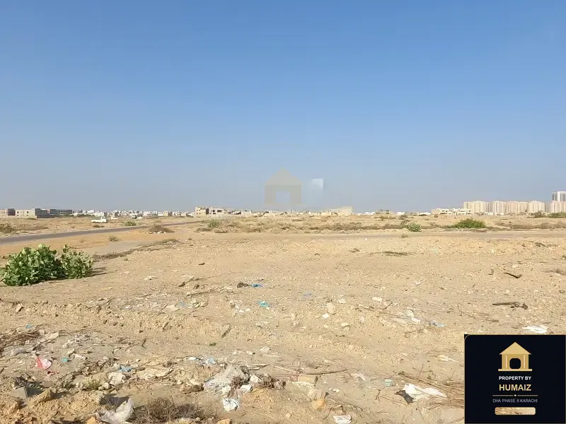 100 Sq. Yd. Commercial Plot (Parcel 3) on Al-Murtaza Commercial For Sale in DHA Phase 8 Karachi — Property by Humaiz Architectural Asset