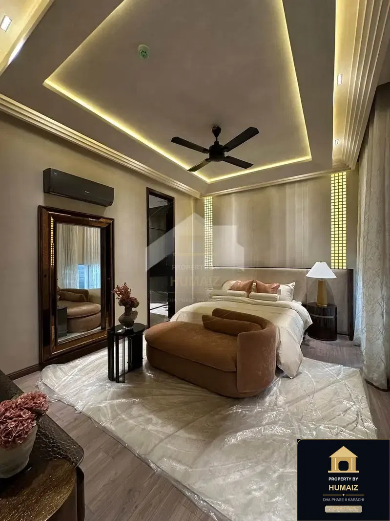 500 Sq. Yd. 5-Bedroom Luxury Villa (Basement, 6 Bath, Residence 2) in Zone A For Rent in DHA Phase 8 Karachi — Photograph 20