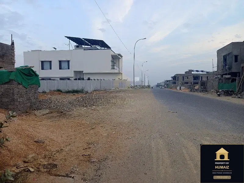 1,000 Sq. Yd. Residential Plot (West Open, Parcel 2) in Khayaban-e-Shujaat For Sale in DHA Phase 8 Karachi — Photograph 3