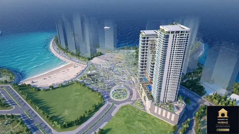 1-Bedroom Luxury Apartment (1 Bath, Suite 60) at HMR Waterfront For Sale in DHA Phase 8 Karachi — Photograph 11