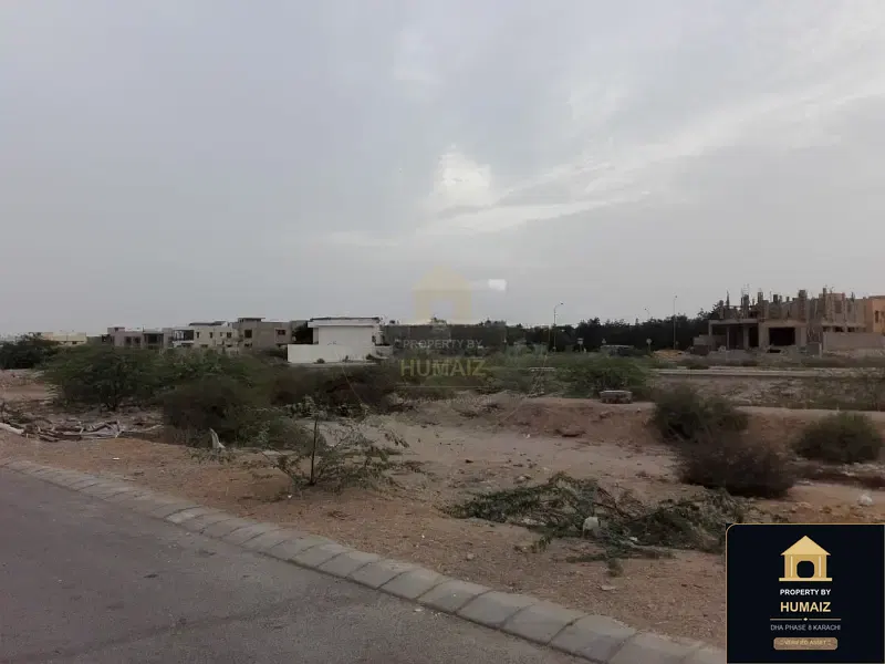 500 Sq. Yd. Residential Plot (Parcel 3) on Beach Avenue For Sale in DHA Phase 8 Karachi — Property by Humaiz Architectural Asset