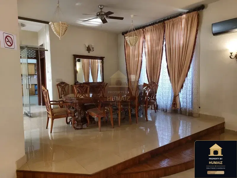 1,000 Sq. Yd. 6-Bedroom Luxury Villa (6 Bath, Residence 2) in Zone A For Rent in DHA Phase 8 Karachi — Photograph 2
