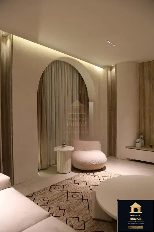 4-Bedroom Luxury Apartment (Sea Facing, 5 Bath, Suite 10) at Pearl Towers For Rent in DHA Phase 8 Karachi — Photograph 29