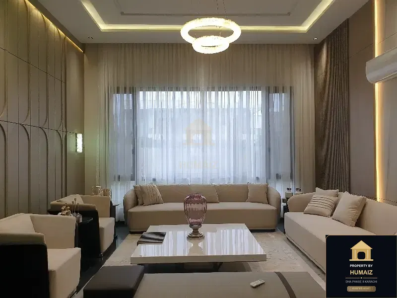 500 Sq. Yd. 6-Bedroom Luxury Villa (Basement, 6 Bath, Residence 1) in Zone A For Sale in DHA Phase 8 Karachi — Photograph 6