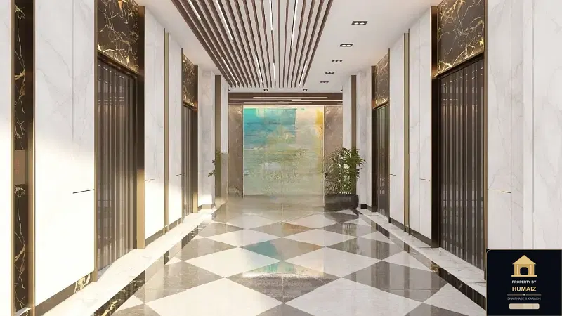 1-Bed Luxury Penthouse at Emaar Oceanfront For Sale in DHA Phase 8 Karachi — Photograph 14