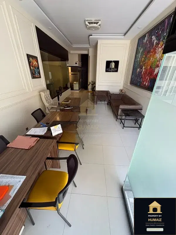 125 Sq. Yd. Commercial Retail Shop (Corner, Unit 1) on Al-Murtaza Commercial For Sale in DHA Phase 8 Karachi — Photograph 3