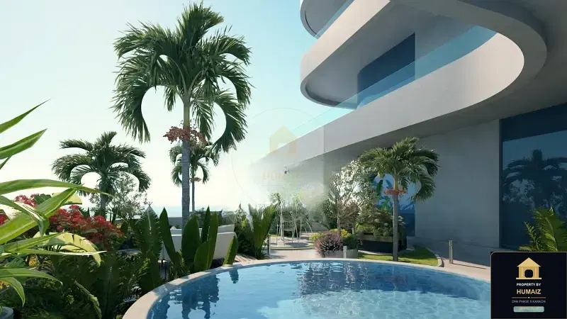 1-Bedroom Luxury Apartment (1 Bath, Suite 61) at HMR Waterfront For Sale in DHA Phase 8 Karachi — Photograph 12