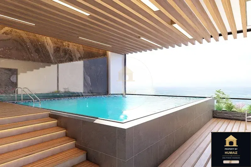 3-Bedroom Luxury Apartment (Sea Facing, 3 Bath, Suite 42) at HMR Waterfront For Sale in DHA Phase 8 Karachi — Photograph 18