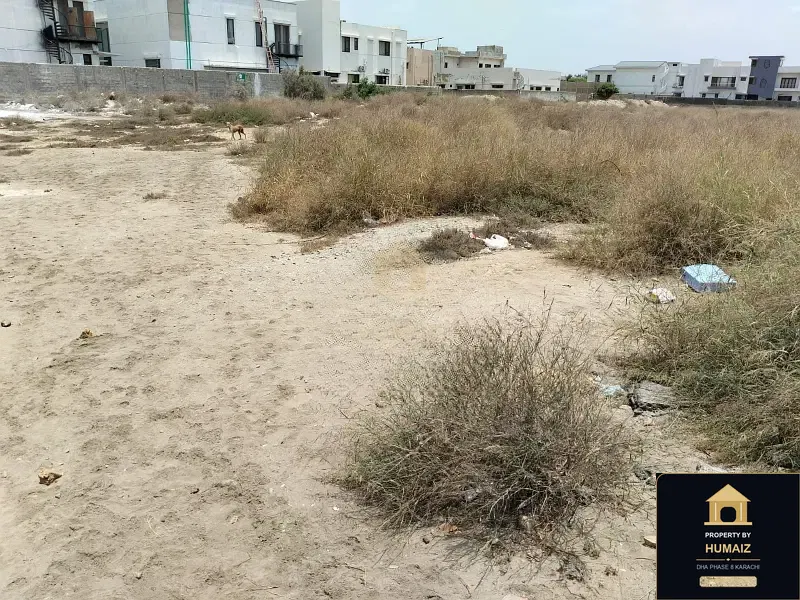4,000 Sq. Yd. Residential Plot (West Open, Parcel 2) in Zone A For Sale in DHA Phase 8 Karachi — Property by Humaiz Architectural Asset