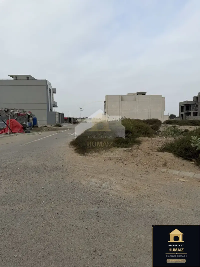 500 Sq. Yd. Residential Plot (Parcel 26) in Khayaban-e-Sahil For Sale in DHA Phase 8 Karachi — Property by Humaiz Architectural Asset