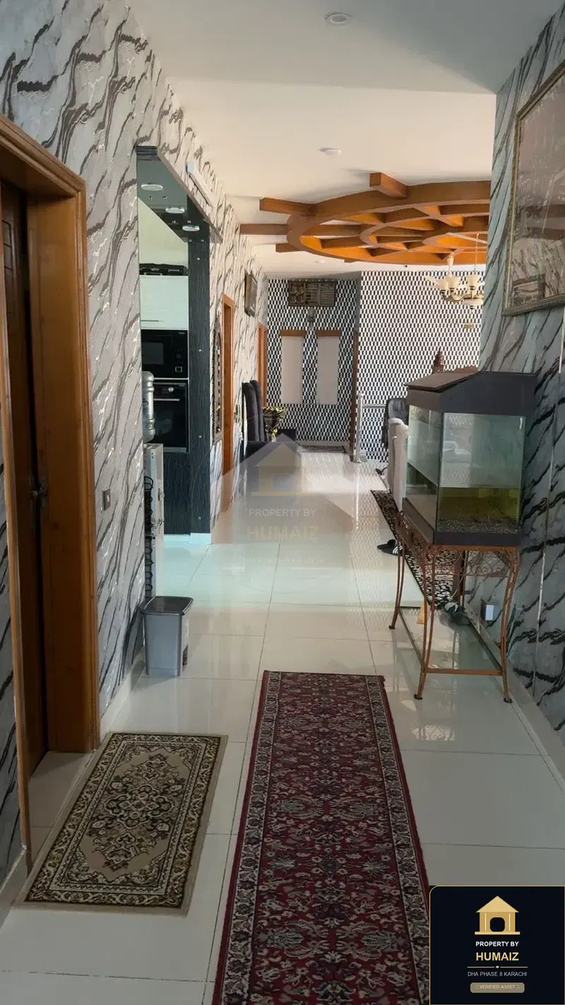 500 Sq. Yd. 6-Bedroom Luxury Villa (Basement, 6 Bath, Residence 134) in DHA Phase 8 For Sale in DHA Phase 8 Karachi — Photograph 4